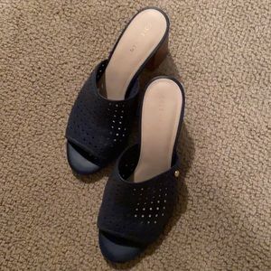 Cole Haan Navy blue Mule open toe slides